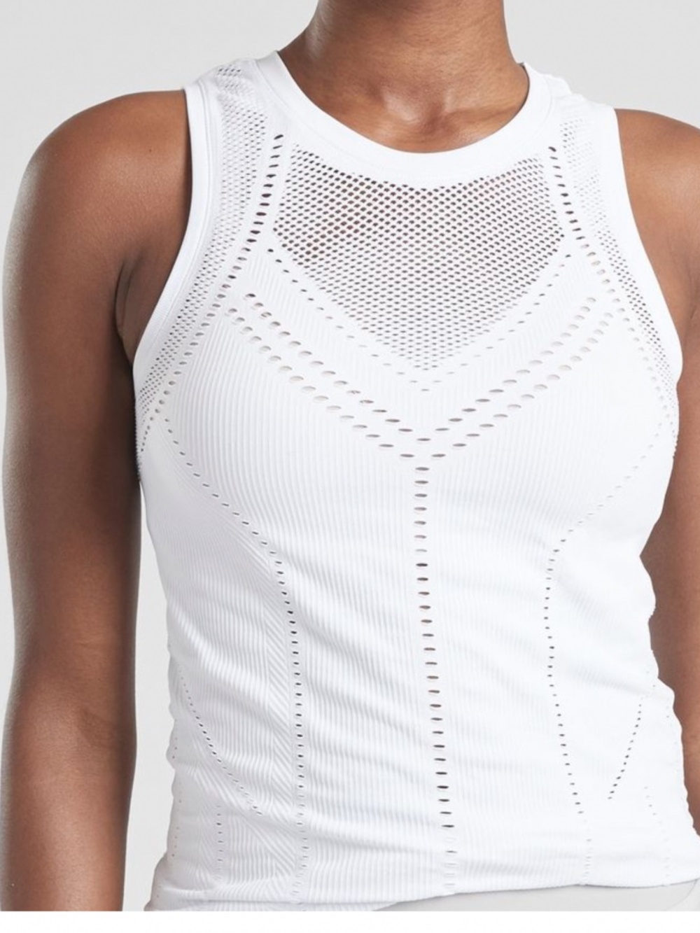 Athleta Oxygen Tank- White- XL